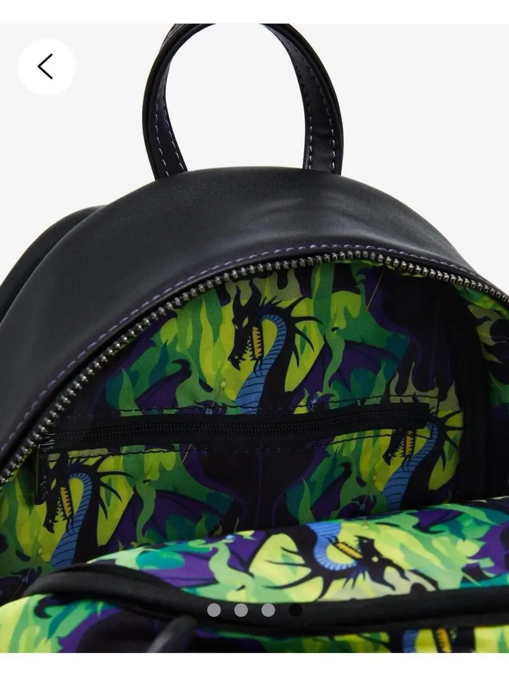 Loungefly Disney Sleeping Beauty Maleficent Figural Mini Backpack